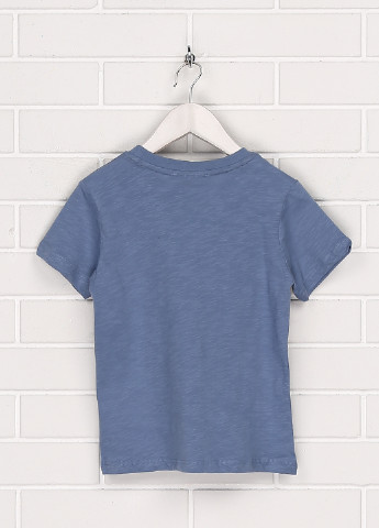 Синяя летняя футболка Cigit