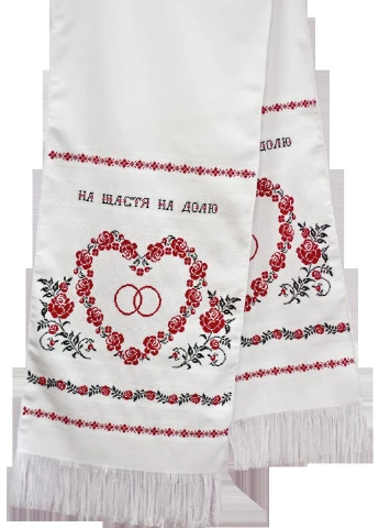 Набор для вышивки крестом "Свадебный рушник" Абрис Арт AHE-001 Abris Art (253705486)