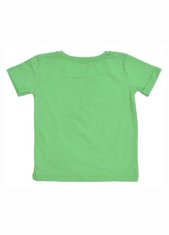 Зеленая демисезонная футболка Фламинго Текстиль
