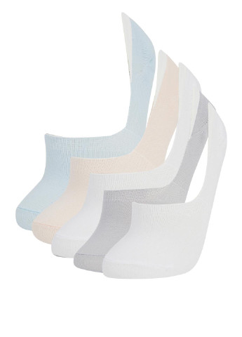 Носки (5 пар) DeFacto без уплотненного носка комбинированные повседневные