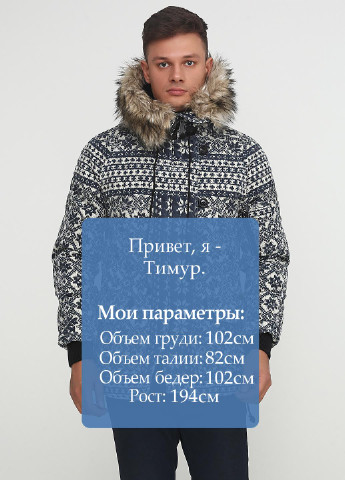 Комбинированная зимняя куртка Ralph Lauren