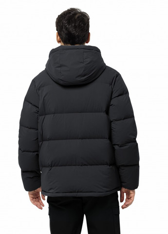 Сірий зимній Пуховик Jack Wolfskin