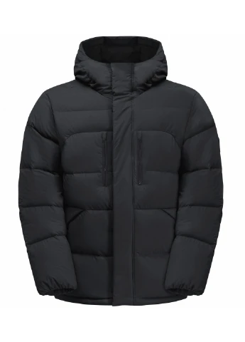 Сірий зимній Пуховик Jack Wolfskin