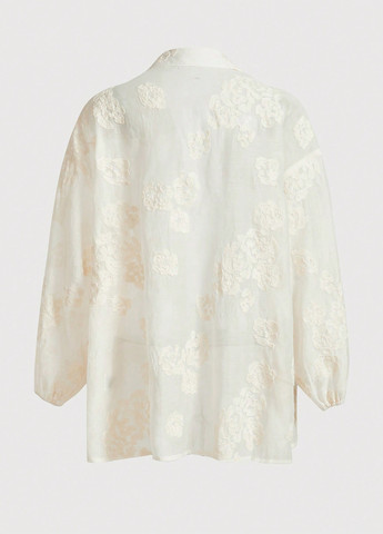 Кремова блуза SHEIN