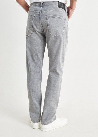 Светло-серые демисезонные зауженные джинсы C&A