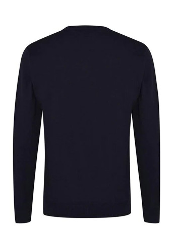 Темно-синій демісезонний пуловер пуловер Pierre Cardin