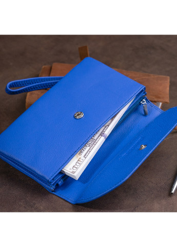 Жіночий шкіряний гаманець-клатч 9х9,5х2,5 см st leather (252132525)