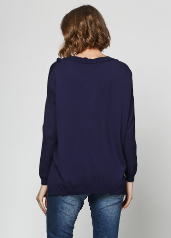 Синий демисезонный пуловер пуловер Asos