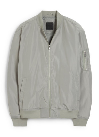 Сіро-зелена демісезонна куртка C&A