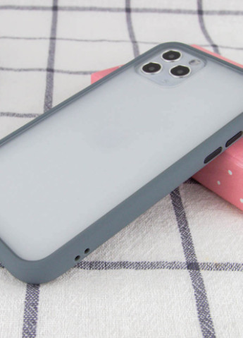 TPU + PC чохол Maxshield для Apple iPhone 11 Pro (5.8 ') Сірий (is_00000031763_10) LikGus (229726261)