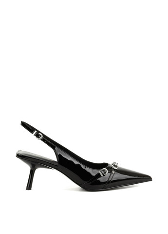 Le'BERDES Туфлі слінгбекі чорний з натуральна шкіра, україна — літо (360795511)