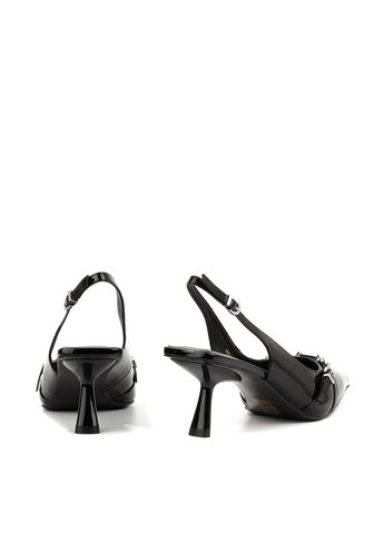 Le'BERDES Туфлі слінгбекі чорний з натуральна шкіра, україна — літо (360795511)