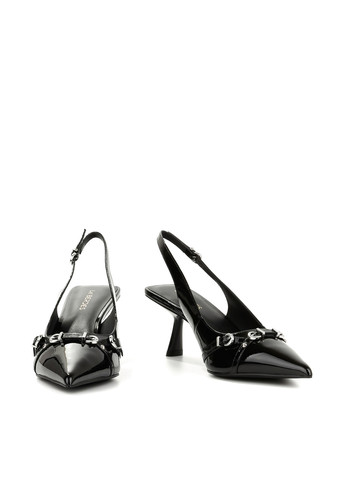 Le'BERDES Туфлі слінгбекі чорний з натуральна шкіра, україна — літо (360795511)