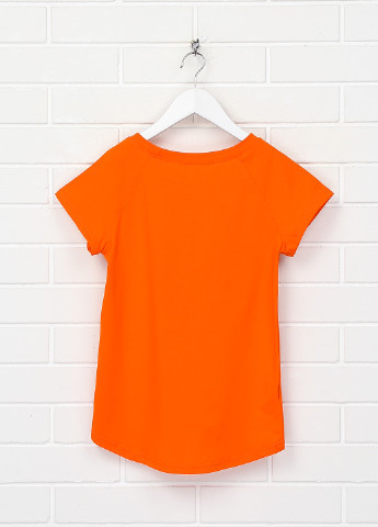 Оранжевая летняя футболка Malta