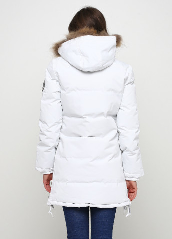 Біла зимня куртка Geographical Norway