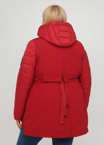 Червона зимня куртка Clasna