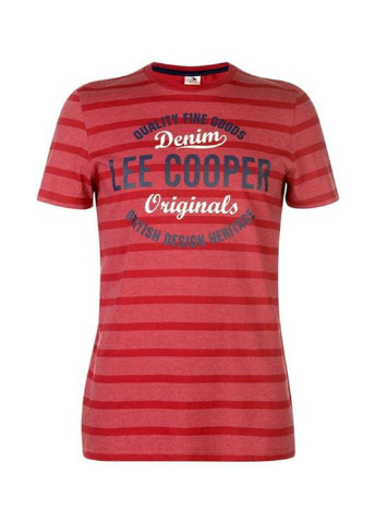 Красная футболка Lee Cooper