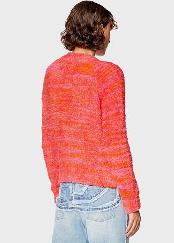 Помаранчево-червоний зимовий джемпер джемпер Diesel