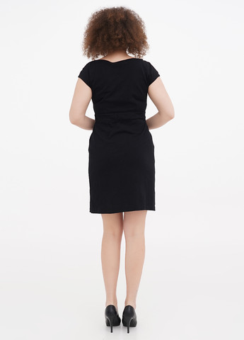 Черное кэжуал платье Boden меланжевое