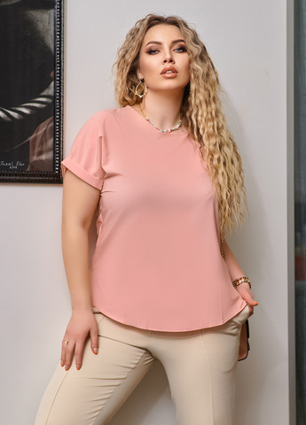 Рожева літня блуза Demma