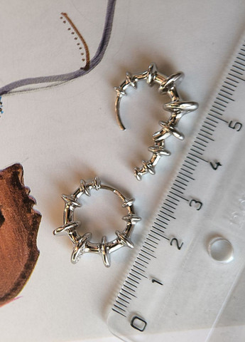 Сережки Silver Flame (369649072)