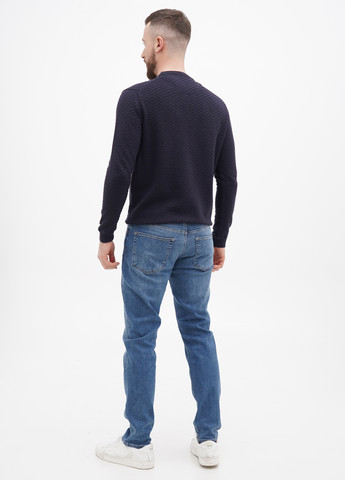 Синие демисезонные слим джинсы Gant