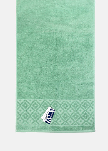 Полотенце махровое Lima, жаккардовое, с бордюром, мята, размер 50x90 cm Bulgaria-Tex салатовый