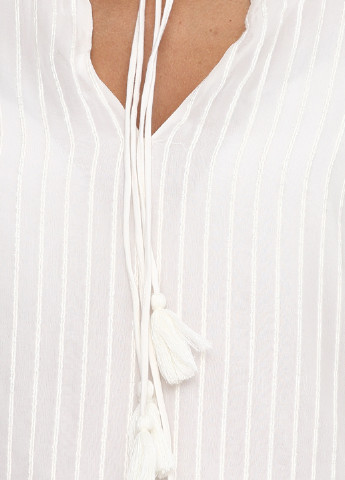Белая демисезонная блуза Eksbut