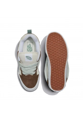 Кросівки VN0009QCBLU Vans Knu Skool Tri Block Blue коричневі демісезони (317280227)