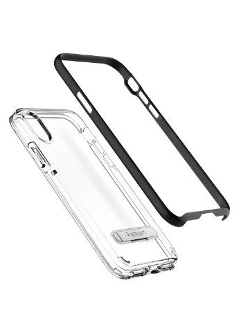 Чехол Spigen Crystal Hybrid для iPhone Xs Max Black SGP (219295297)
