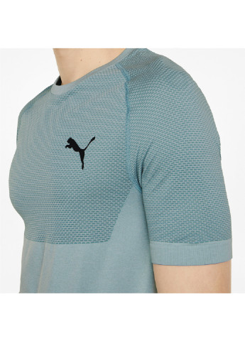 Синя футболка evoknit rtg basic men's tee Puma