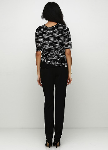 Черный демисезонный комплект (блуза, брюки) Brandtex Collection