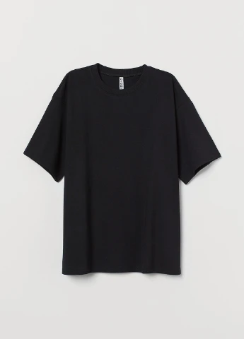 Чорна футболка H&M