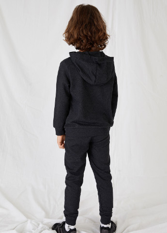 Темно-серый демисезонный комплект(реглан, брюки) DeFacto