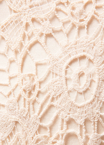 Светло-бежевое кэжуал, коктейльное платье с открытой спиной Jennyfer однотонное