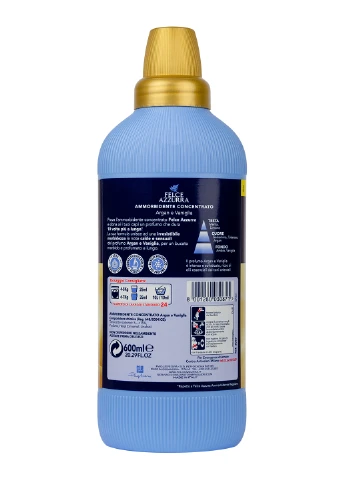 концентрований пом'якшувач для білизни Argan & Vanilla 600 мл Felce Azzurra (214358323)