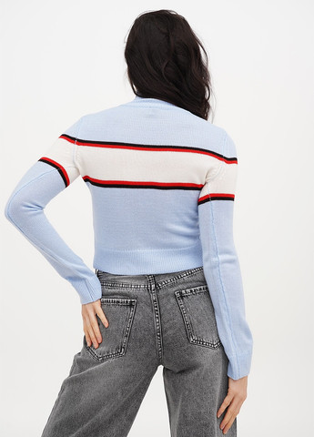 Голубой демисезонный свитер H&M