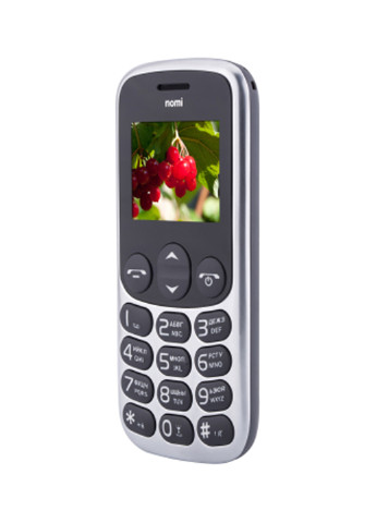 Мобільний телефон Nomi i177 metal grey (134344435)