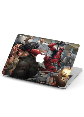Чехол пластиковый для Apple MacBook Pro 16 A2141 Дедпул (Deadpool) (9494-1567) MobiPrint (218347837)