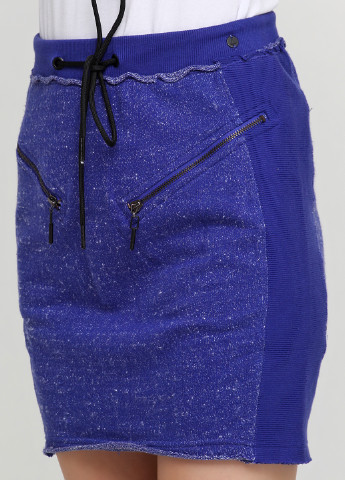 Фиолетовая кэжуал однотонная юбка Eleven Paris