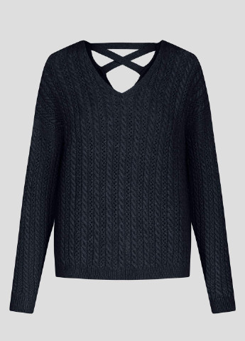 Темно-синій демісезонний пуловер пуловер Orsay