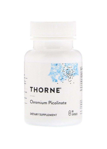 Мікроелемент Хром Chromium Picolinate 60 Caps Thorne Research (253415122)