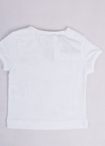 Белая летняя футболка Bellybutton