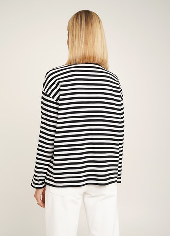 Тільняшка оверсайз з малиновою горловиною KASTA design (301039308)