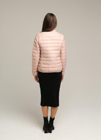 Розовая демисезонная куртка модель 7278 Ziai