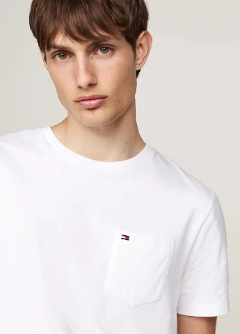 Біла футболка Tommy Hilfiger