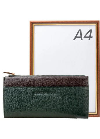 Женский кожаный кошелек 22,5х10х0,5 см Smith&Canova (252134062)