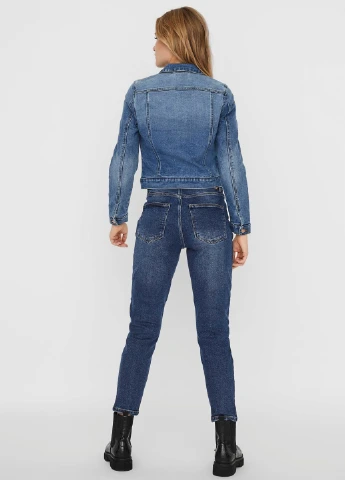 Синяя демисезонная куртка Vero Moda
