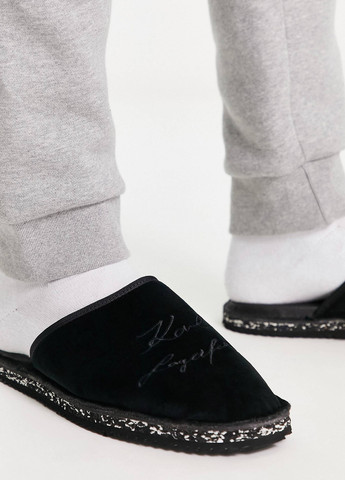 Черные тапочки Karl Lagerfeld