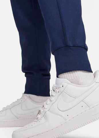 Синие спортивные демисезонные джоггеры брюки Nike